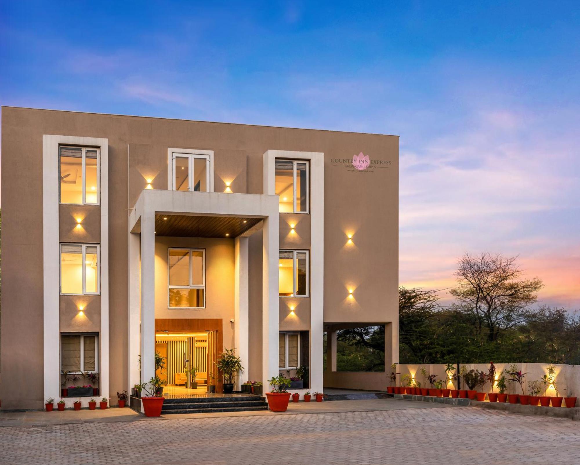 Seasons Sajjangarh Hotel Udaipur Eksteriør billede